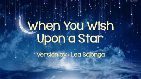 when you wish upon the star